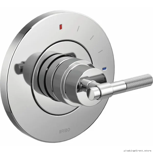 Brizo Chrome Pressure Balance Shower Valve Trim with T-Lever Handle