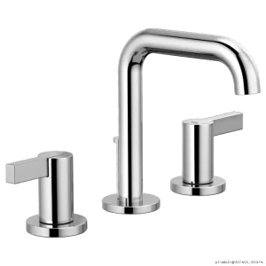 water-saving single-handle widespread bathroom faucet chrome brizo