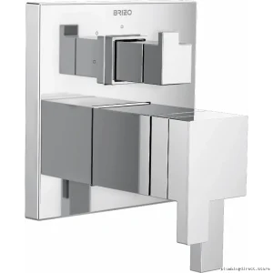 Brizo Thermostat Shower Trim w/Chrome Finish & Three-Way Diverter