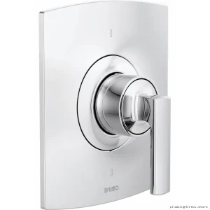 Brizo Chrome Thermostatic Shower Valve Trim with Lever Handle Kit HL6606-PC