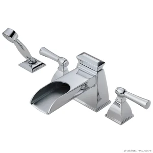 Brizo Chrome Vesi Roman Tub Trim Set with Handheld Shower T67745-PC