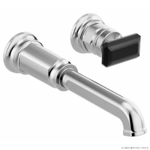 Brizo Chrome Wall Mount Single-Handle Bath Faucet Trim Kit – No Handle