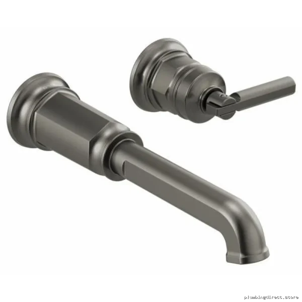 Brizo Chrome Wall Mount Bathroom Faucet 1.5 GPM Single Handle Trim - Image 2
