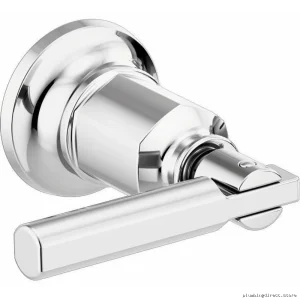 Chrome Wall-Mounted Lever Handle Kit | Modern Bathroom Hardware by Brizo
