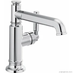 Brizo Designer Chrome Single Hole Bathroom Faucet