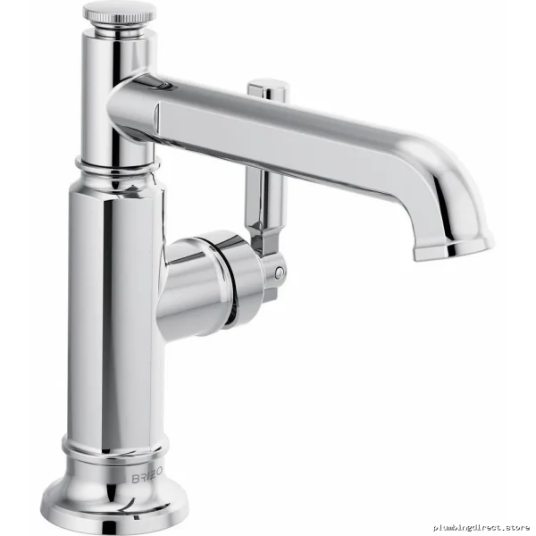 Brizo Designer Chrome Single Hole Bathroom Faucet