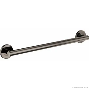 Brizo Euro Round Grab Bar - Luxury Black Onyx Finish 24