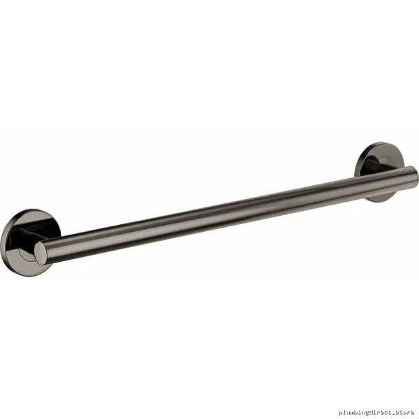 Brizo Euro Round Grab Bar - Luxury Black Onyx Finish 24