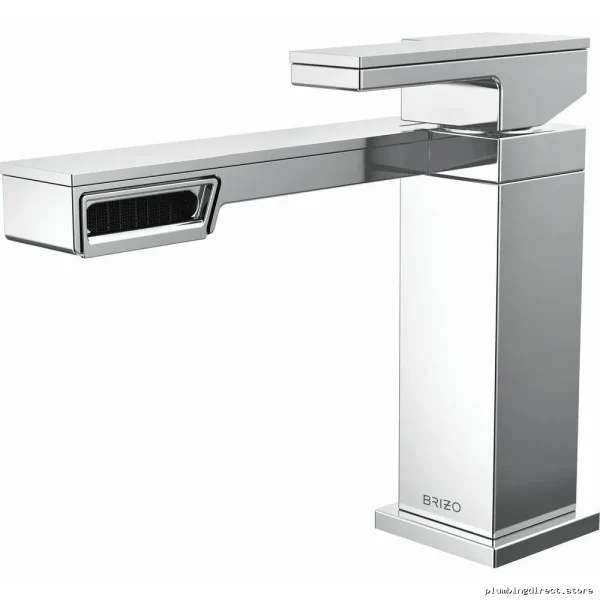 Frank Lloyd Wright Single Hole Bathroom Faucet Chrome 65022LFPC Brizo