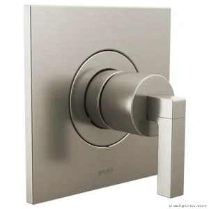 Brizo Frank Lloyd Wright T66T022-NKLHP Luxe Nickel Thermostatic Valve Trim No Handle