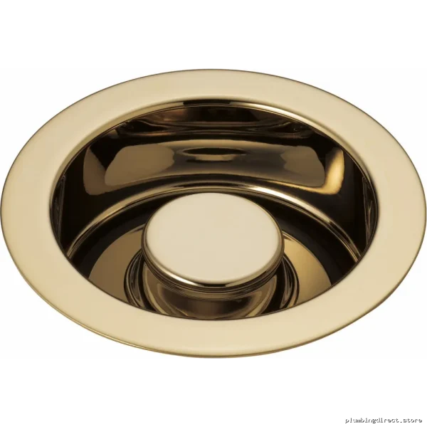 Kitchen Garbage Disposal Flange & Stopper Set - Polished Gold 69070-PG Brizo