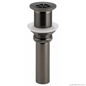 Brizo RP72411BNX Grid Strainer - Modern Overflow-Free Design in Luxe Nickel