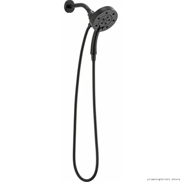 Brizo H2Okinetic 2-in-1 Hand Shower Euro-Style Matte Black Finish - Model 86275-BL-2.5