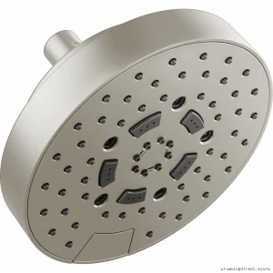 Brizo 7-Spray H2OKinetic Shower Head 5 Settings 1.5 GPM Water Saving Nickel