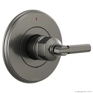 Brizo Handleless Pressure-Balancing Valve Trim in Luxe Steel - T60P076-SLLHP