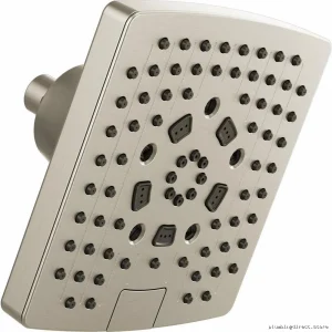 Brizo 87406-BN-2.5 Brushed Nickel 7-Inch 5-Function High-Flow Shower Head