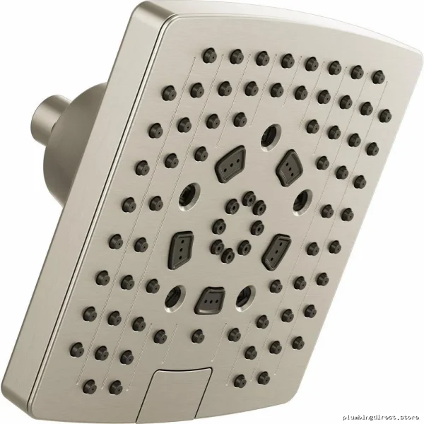 Brizo 87406-BN-2.5 Brushed Nickel 7-Inch 5-Function High-Flow Shower Head