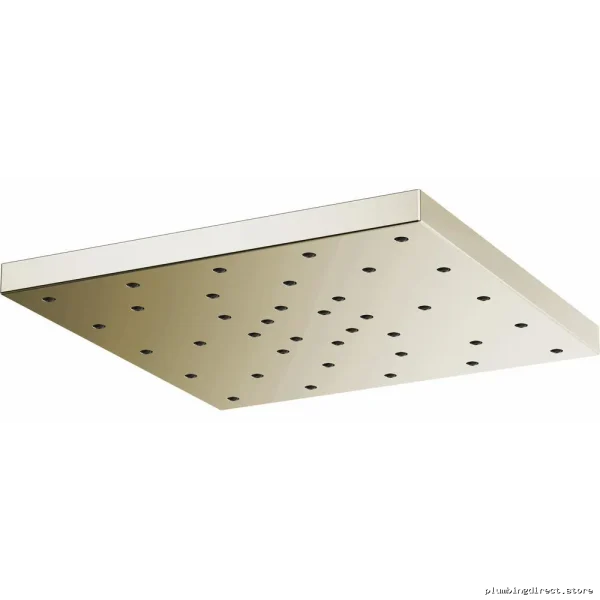 Brizo High-Pressure H2OKinetic Square Rainfall Shower Head, 2.5 GPM Polished Nickel