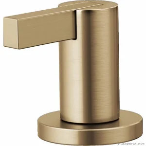 Brizo HL5335-GL-NM Luxe Gold Extended Lever Handle Kit for Widespread Faucets
