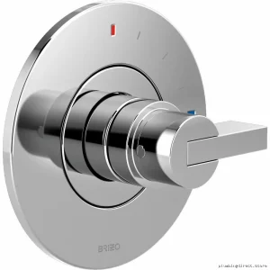 Pressure Balance Valve Chrome Lever Handle Kit - Brizo HL60P32-PC