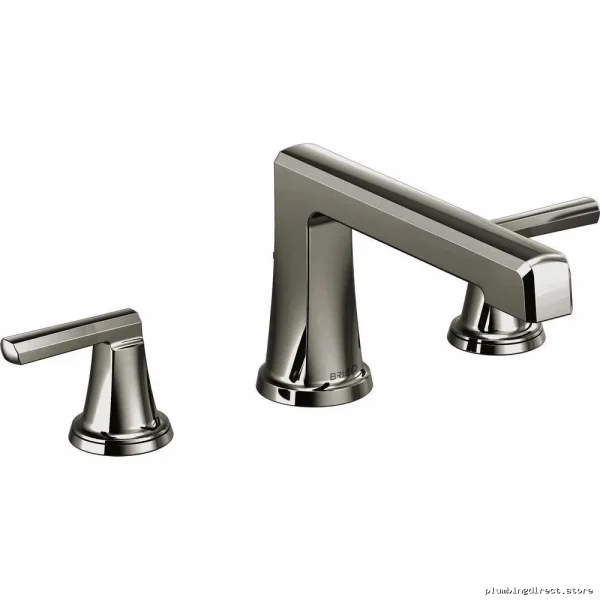 Brizo HL698-BNX Levoir Roman Tub Lever Kit in Brilliance Black Onyx Finish
