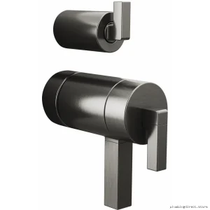 Frank Lloyd Wright Diverter Trim Lever Handle Kit - Luxe Steel Brizo HL7522