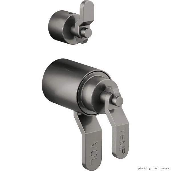 Brizo HL7534-SL Luxe Steel Thermostatic Valve Kit with Diverter & Lever Handle