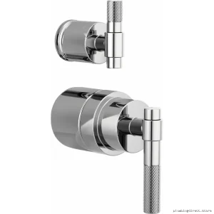 Chrome Pressure Balance Valve Handle Kit T-Lever Trim HL75P33-PC Brizo