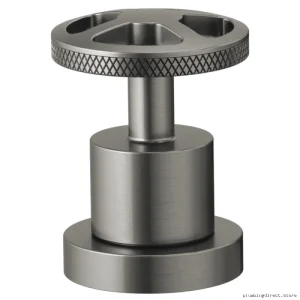 Brizo HW632-SL Luxe Steel Roman Tub Wheel Handle Kit - Premium Accessory for Easy Mobility