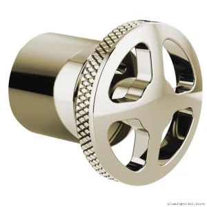 Brizo Polished Nickel 3/6 Setting Diverter Trim Wheel Handle Kit HW932