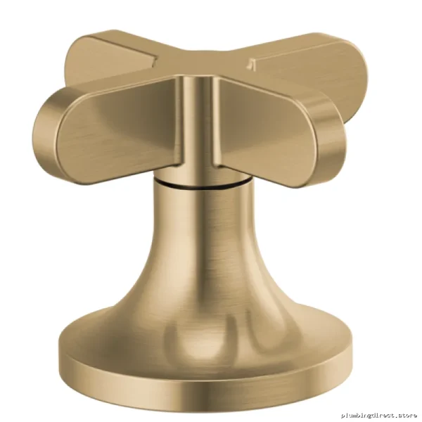 Odin Widespread Bathroom Faucet with Low Profile Cross Handles in Brilliance Luxe Gold Finish - HX5373-GL Brizo