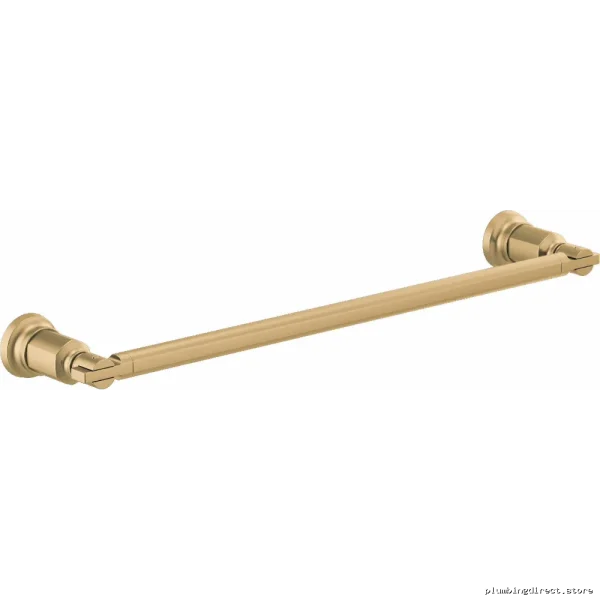 Brizo Invari 18-Inch Luxe Gold Towel Bar - Elegant Bathroom Accessory