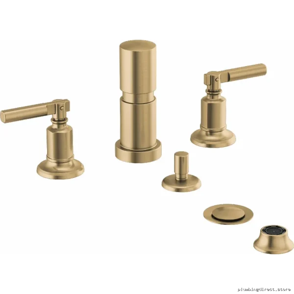 Brizo Invari 68476-GL Luxe Gold Bidet Faucet - Elegant Bathroom Upgrade
