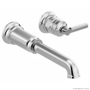 Brizo Invari Chrome 1-Handle Bathroom Faucet Trim 1.5 GPM Wall Mount