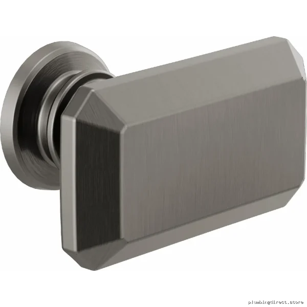 Invari Luxe Steel Crystal Accent Drawer Knob | 699276-SL Brizo