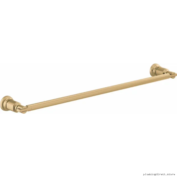 Brizo Invari Modern Towel Rack - Luxury Brass Design | Model #692476-GL | 24 Inch