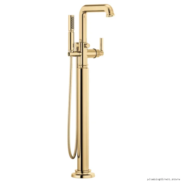 Brizo Invari Freestanding Handleless Tub Filler - Polished Gold - Image 2