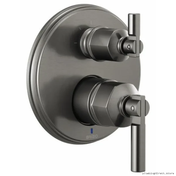 Brizo Invari Pressure Balance Valve Trim with 3-Way Diverter & Handle-Free Design