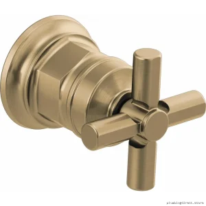 Brizo Invari Single-Handle Wall-Mount Faucet HX5876-GL in Luxe Gold Finish