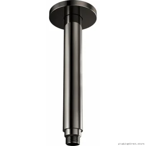 Brizo Kintsu 10 Dual Spray Ceiling Shower Arm in Black Onyx Finish