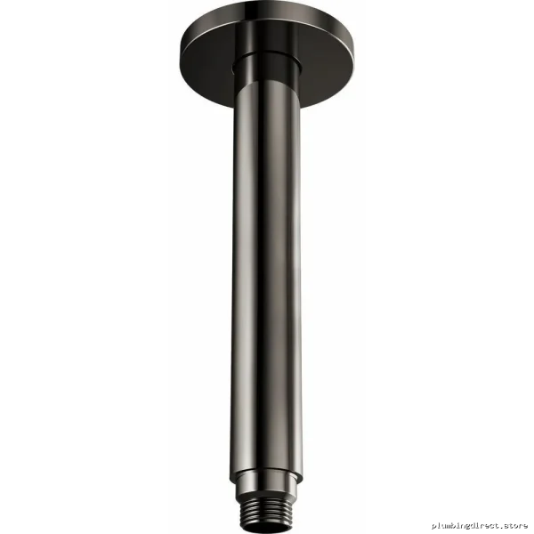 Brizo Kintsu 10 Dual Spray Ceiling Shower Arm in Black Onyx Finish