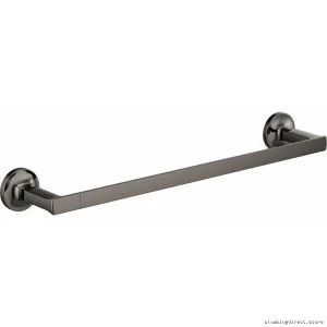 Brizo Kintsu 18-Inch Black Onyx Towel Bar - Modern Bathroom Hardware