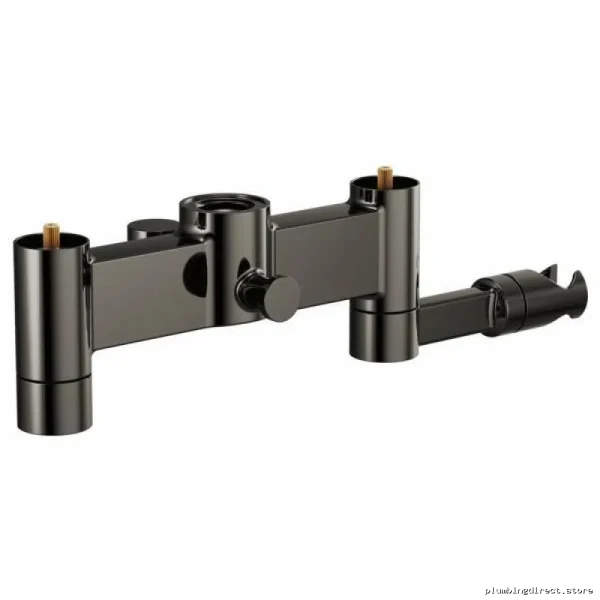 Brizo Kintsu 2-Handle Tub Filler in Brilliance Black Onyx T70310-BNXLHP