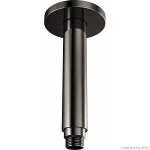 Brizo Kintsu 6 Dual Shower Arm in Black Onyx - Ceiling Mount Design