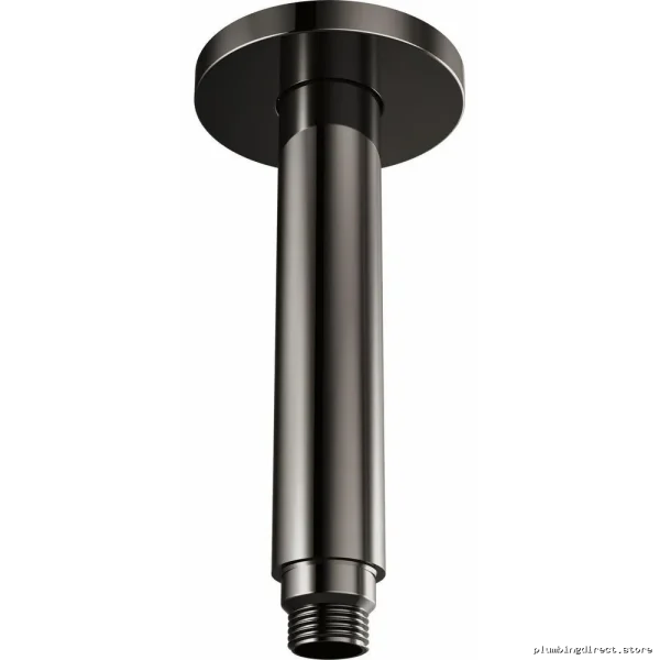 Brizo Kintsu 6 Dual Shower Arm in Black Onyx - Ceiling Mount Design