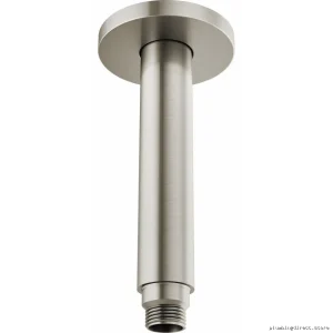 Brizo Kintsu 6 Dual Waterway Ceiling Shower Arm in Luxe Nickel Finish 83992-06MF-NK