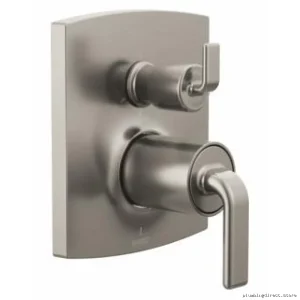 Brizo Kintsu 6-Function Shower Valve Trim in Luxe Nickel