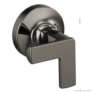 Brizo Kintsu Black Onyx Cross Handle Wall Mount Kit