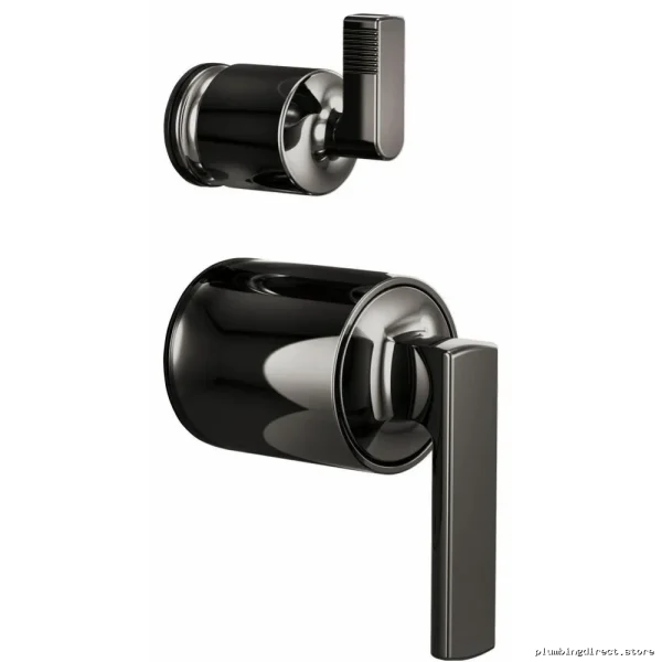 Brizo Kintsu Black Onyx Shower Valve with Diverter Handle - Image 2