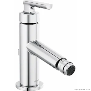 Brizo Kintsu Chrome 68106-PC Bidet Faucet - Single Hole Modern Design